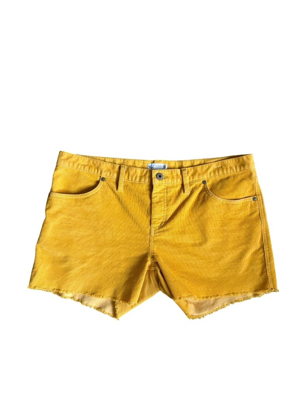 Carve Designs Oahu Shorts Dandelion 4" Yellow Womens Size 12